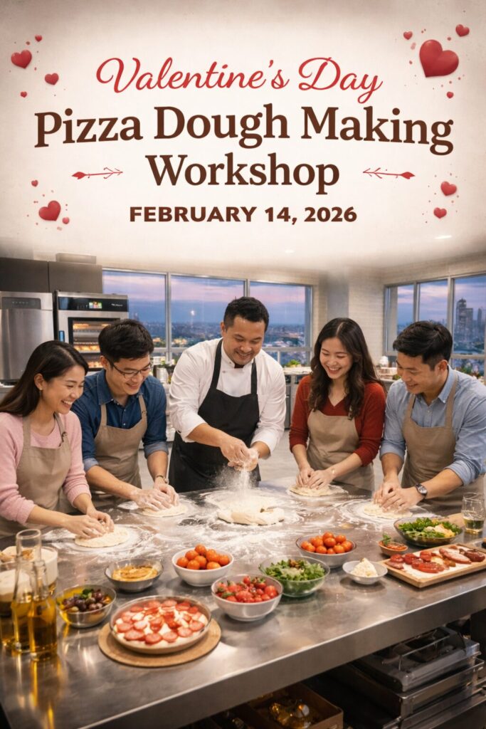 Knead to Love: A Valentine’s Pizza Dough Workshop